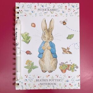 🐰 Beatrix Potter Notebook + Pencil 🐰